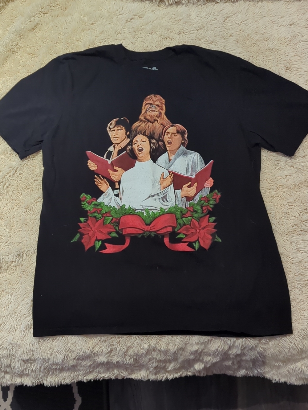 Star Wars Christmas Graphic Tee Unisex M/L Holiday Edition